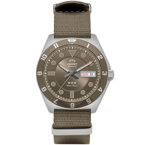 Orient 3 Estrelas Automático Sports Land YN6SN027 Cobre