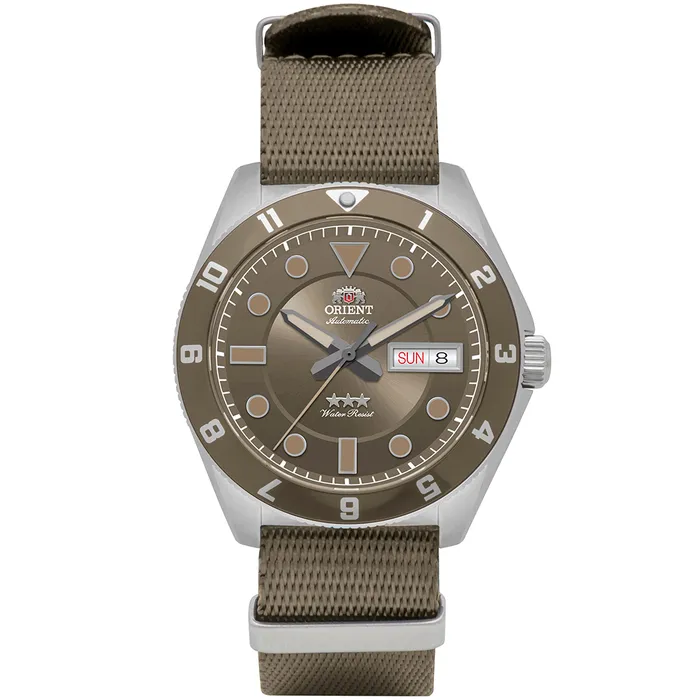 Relógio Orient Automático Sport Land YN6SN027 Safira | Taniguchi