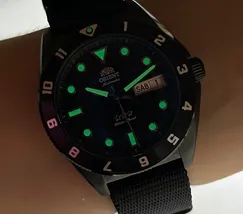 Relógio Orient Automático Sport Land YN6PN027 Safira - Black - Taniguchi - imagem 6