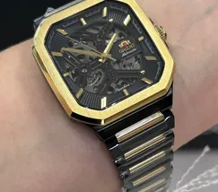 Relógio Orient Automático Skeleton NH7MM008 Safira | Taniguchi - imagem 4