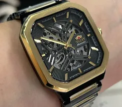 Relógio Orient Automático Skeleton NH7MM008 Safira | Taniguchi - imagem 5