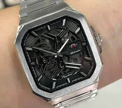 Relógio Orient Automático Skeleton NH7SS008-G1SX Safira - imagem 1