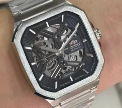 Relógio Orient Automático Skeleton NH7SS008 D1SX - Prateado - imagem 7