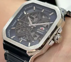 Relógio Orient Automático Skeleton NH7SS008 D1SX - Prateado - imagem 5