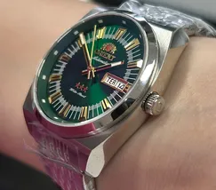 Relógio Orient Automático Heritage YN6SS018 E1SX Safira - Taniguchi - imagem 4