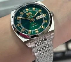 Relógio Orient Automático Heritage YN6SS018 E1SX Safira - Taniguchi - imagem 5