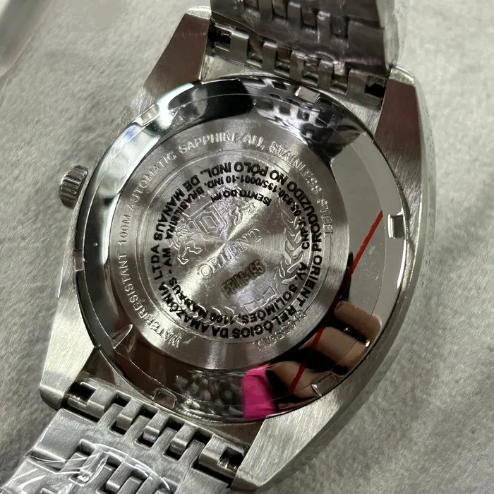 Relógio Orient Automático Heritage YN6SS018 E1SX Safira - Taniguchi