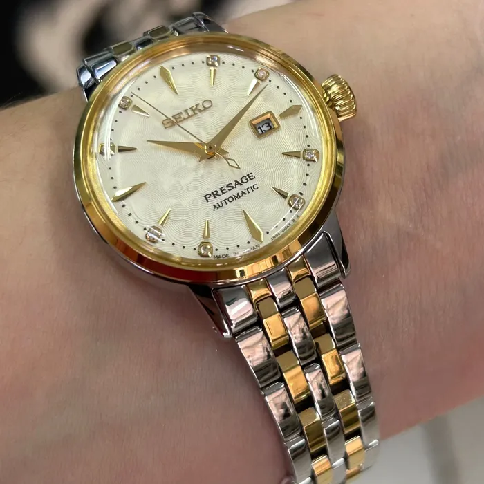 Seiko Presage SRE010J1 Cocktail Time Diamond - Taniguchi Relógios