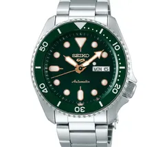 Seiko 5 Sports SRPD63 Automático Verde e Ouro Rosa | Taniguchi Relógios - imagem 2