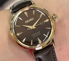 Seiko Presage SRE020J1 Jamaican Coffee: Automático com Diamantes - imagem 1