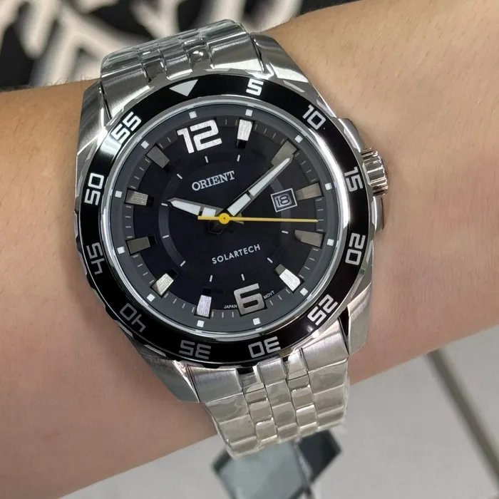 Relógio Orient Masculino Solartech MBSS1490 | Taniguchi Relógios