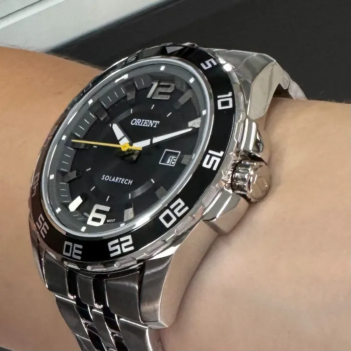 Relógio Orient Masculino Solartech MBSS1490 | Taniguchi Relógios