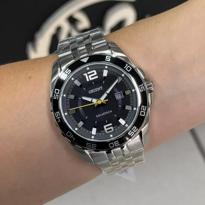 Relógio Orient Masculino Solartech MBSS1490 | Taniguchi Relógios