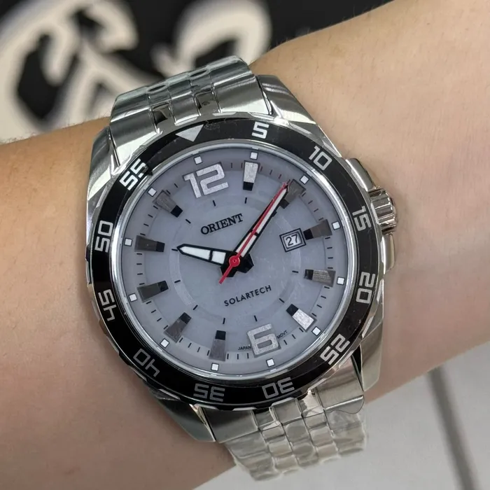 Relógio Orient Masculino Solartech MBSS1490 | Taniguchi Relógios