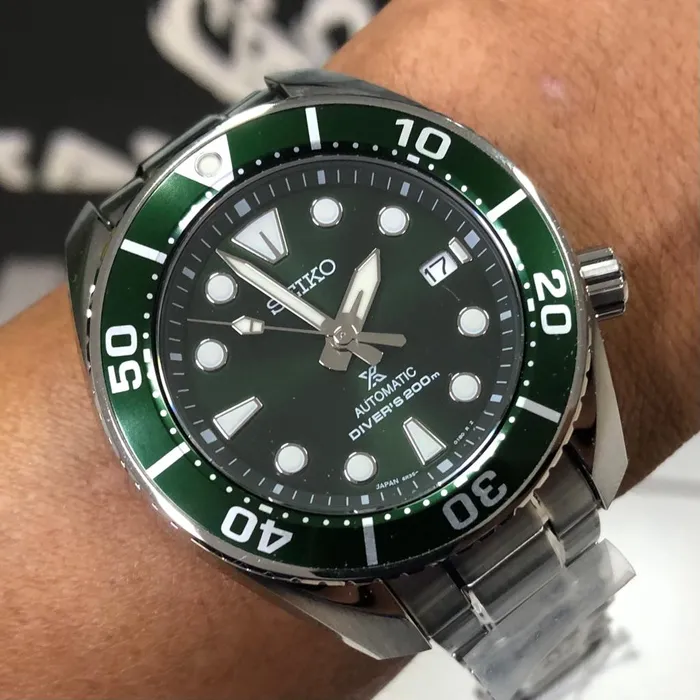 Relógio Seiko Prospex Sumo Verde SPB103J1 Automático | Taniguchi Relógios
