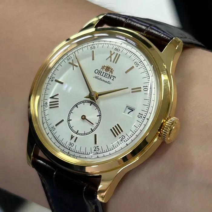 Orient Bambino Small Seconds RA-AP0106S30B Automático | Taniguchi Relógios