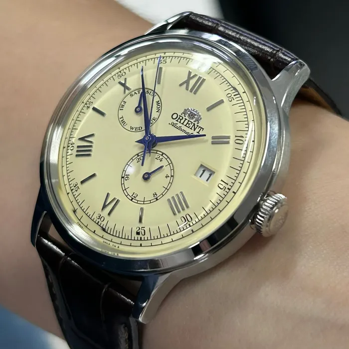 Orient Bambino Versão 8 RA-AK0702Y30B Automático | Taniguchi Relógios