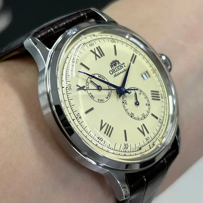 Orient Bambino Versão 8 RA-AK0702Y30B Automático | Taniguchi Relógios