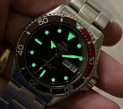 Orient Kamasu II RAAA0814R39B Automático Safira | Taniguchi Relógios - imagem 5