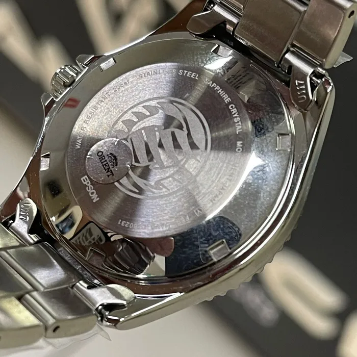 Orient Kamasu II RAAA0814R39B Automático Safira | Taniguchi Relógios