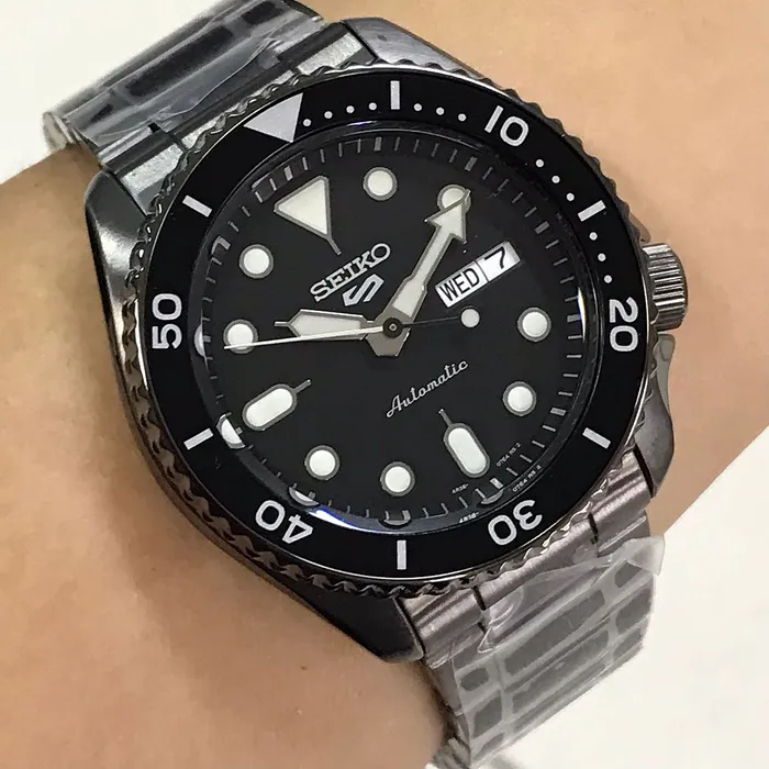 Seiko 5 Sports SRPD65 Automático Gunmetal Grafite | Taniguchi Relógios