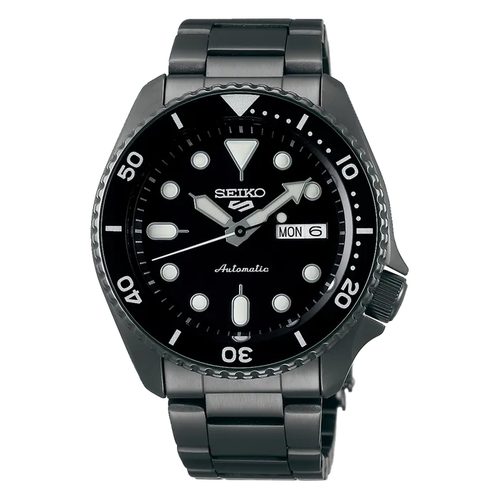 Seiko 5 Sports SRPD65 Automático Gunmetal Grafite | Taniguchi Relógios