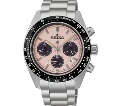 Relógio Seiko SSC963 Speedtimer Solar Salmão 39mm | Taniguchi Relógios - imagem 2