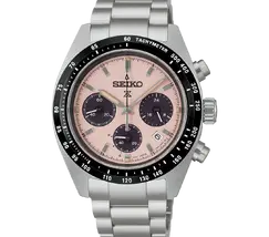 Relógio Seiko SSC963 Speedtimer Solar Salmão 39mm | Taniguchi Relógios - imagem 2