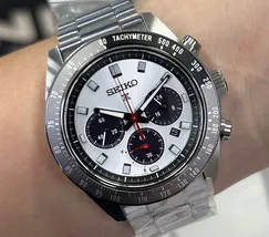 Seiko Prospex Speedtimer Solar SSC911 Panda 41mm | Taniguchi Relógios - imagem 1
