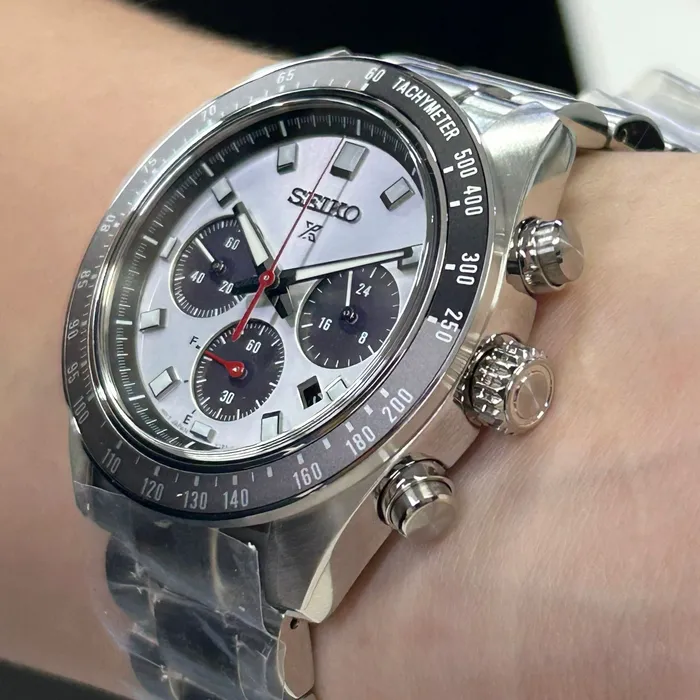 Seiko Prospex Speedtimer Solar SSC911 Panda 41mm | Taniguchi Relógios