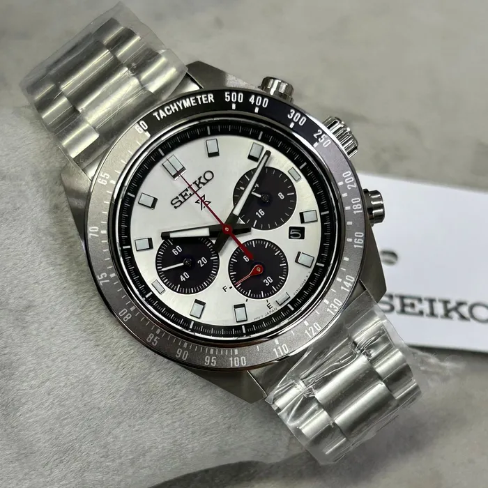 Seiko Prospex Speedtimer Solar SSC911 Panda 41mm | Taniguchi Relógios
