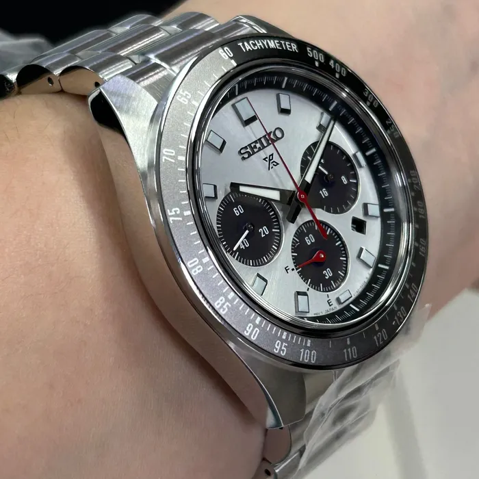 Seiko Prospex Speedtimer Solar SSC911 Panda 41mm | Taniguchi Relógios