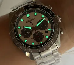 Seiko Prospex Speedtimer Solar SSC911 Panda 41mm | Taniguchi Relógios - imagem 7