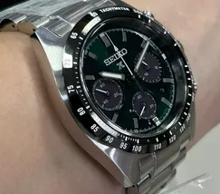 Seiko Prospex Speedtimer Solar SSC933 Verde 39mm | Taniguchi Relógios - imagem 2