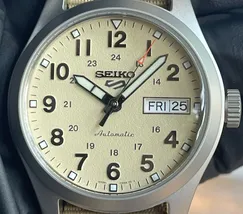 Relógio Seiko 5 Sports Field SRPJ83 Automático 36mm | Taniguchi Relógios - imagem 6