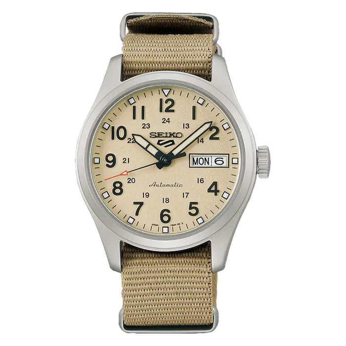 Relógio Seiko 5 Sports Field SRPJ83 Automático 36mm | Taniguchi Relógios