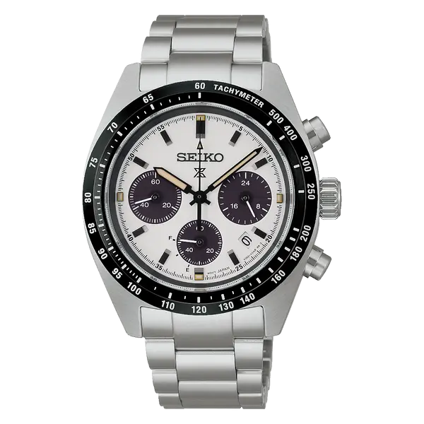 Seiko Prospex Solar Speedtimer cronógrafo Youngtimer SSC961B1 Panda