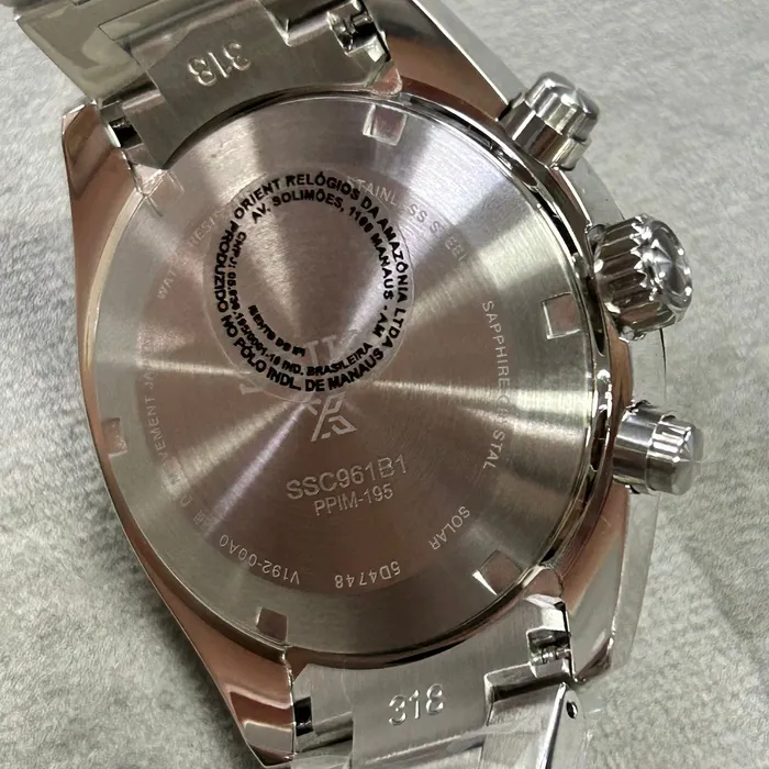 Relógio Seiko Prospex Speedtimer SSC961 Solar Black | Taniguchi Relógios