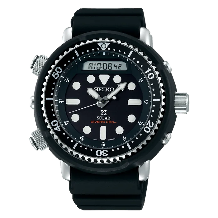 Relógio Seiko Prospex SNJ025 Arnie Solar Diver 200m | Taniguchi Relógios