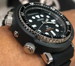 Relógio Seiko Prospex SNJ025 Arnie Solar Diver 200m | Taniguchi Relógios - imagem 3