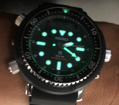 Relógio Seiko Prospex SNJ025 Arnie Solar Diver 200m | Taniguchi Relógios - imagem 7