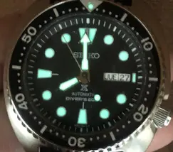 SEIKO Prospex Automático turtle Clássico SRPE93B1 Preto - imagem 6