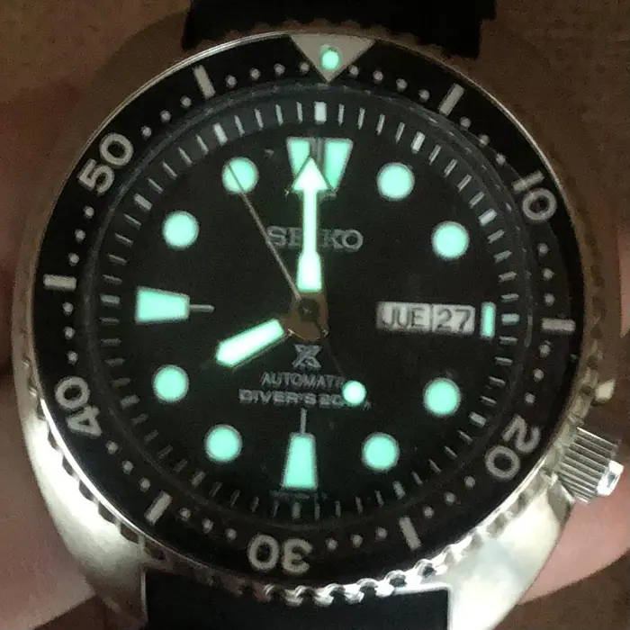 SEIKO Prospex Automático turtle Clássico SRPE93B1 Preto