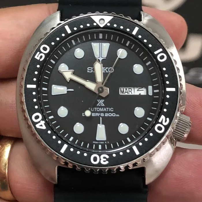 Relógio Seiko Prospex Turtle SRPE93 Automático Diver 200m | Taniguchi Relógios