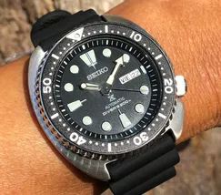 SEIKO Prospex Automático turtle Clássico SRPE93B1 Preto - imagem 1