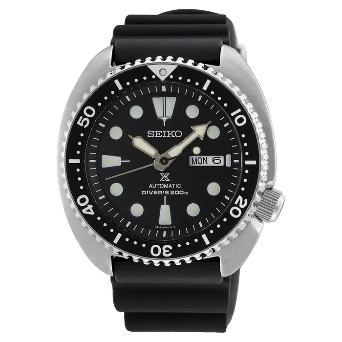 SEIKO Prospex Automático turtle Clássico SRPE93B1 Preto