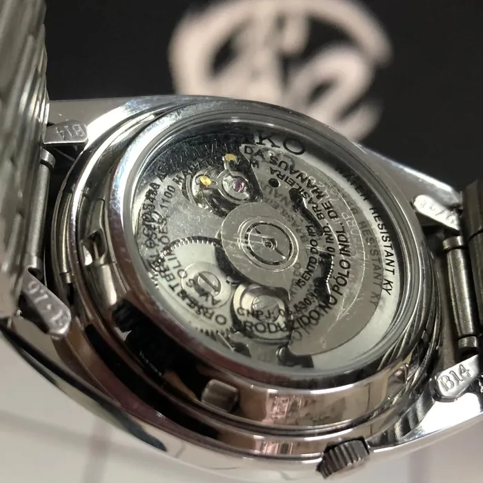 Relógio Seiko 5 Clássico Automático SNXS75B1 Cinza e Dourado | Taniguchi Relógios