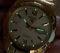 Relógio Seiko 5 Automatic SNKL58B1 Dourado 37mm | Taniguchi Relógios - imagem 7