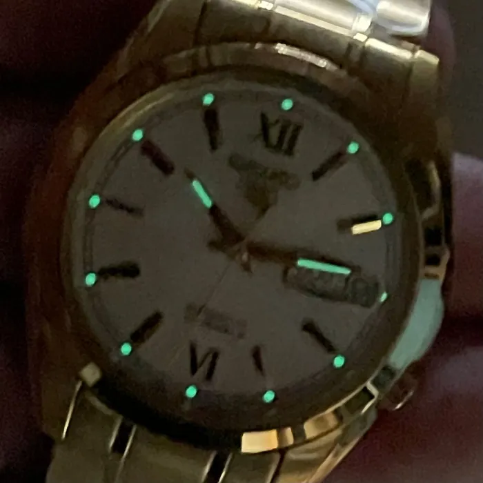 Relógio Seiko 5 Automatic SNKL58B1 Dourado 37mm | Taniguchi Relógios