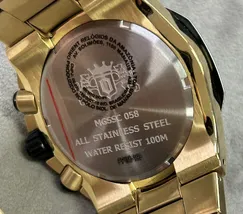 Relógio Orient Solartech Cronógrafo MGSSC058 Dourado | Taniguchi Relógios - imagem 7